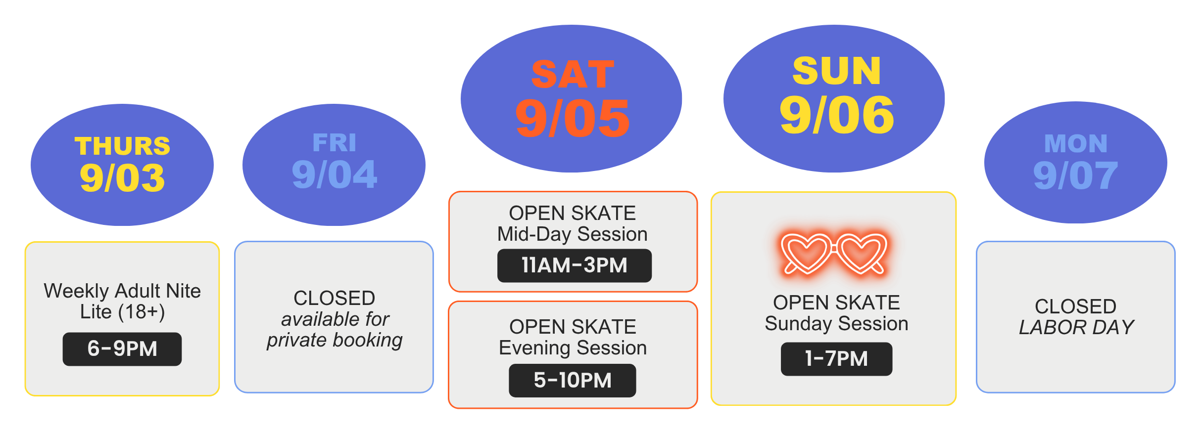 This week at Skate Time