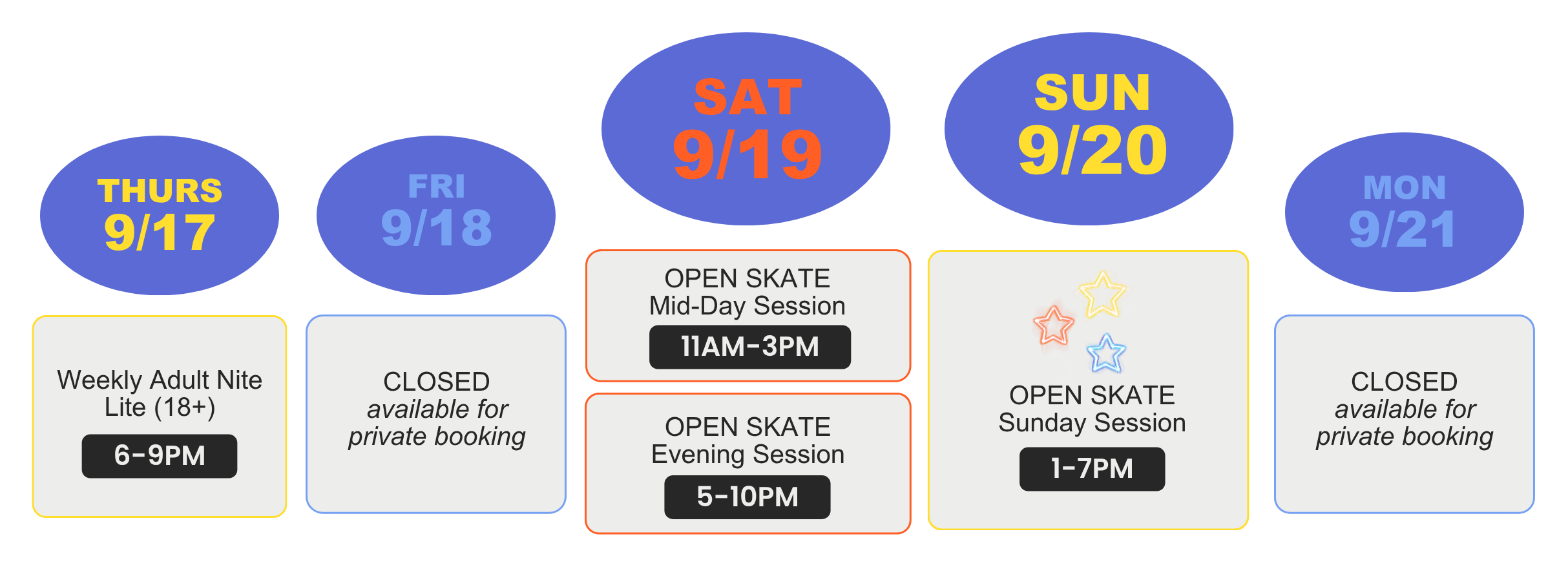 This week at Skate Time