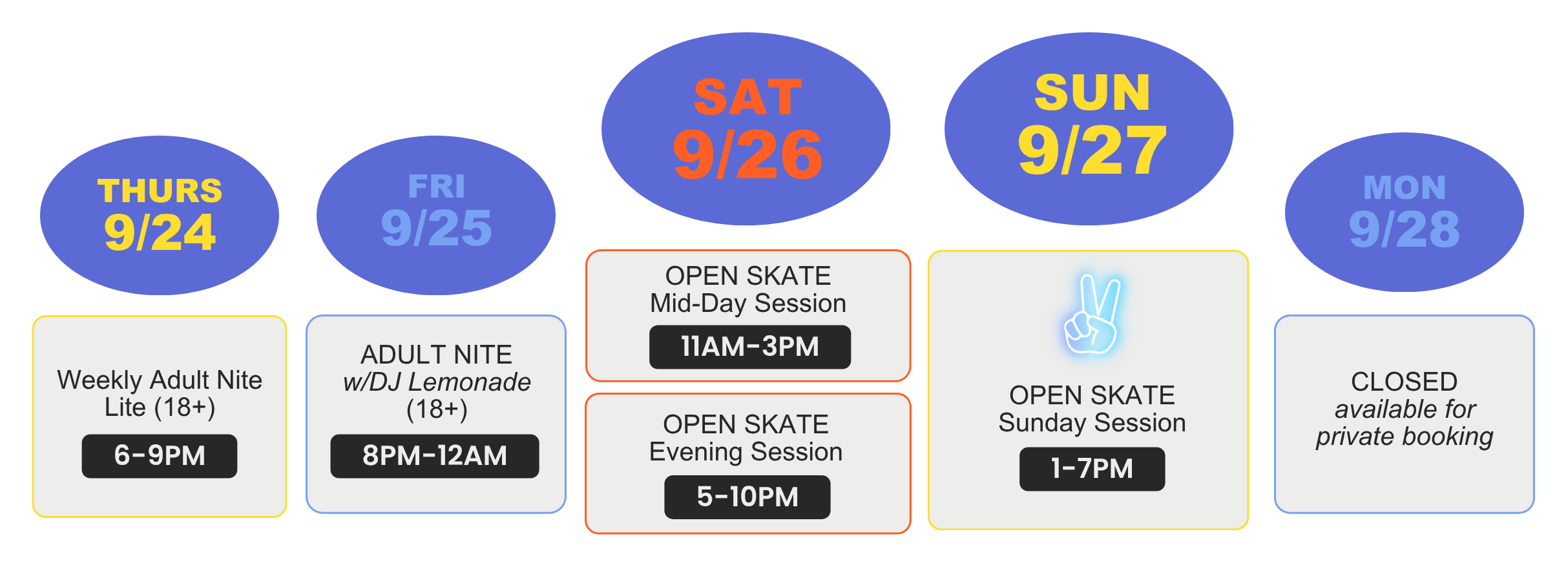 This week at Skate Time